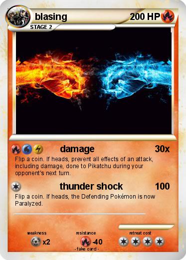 Pokemon blasing