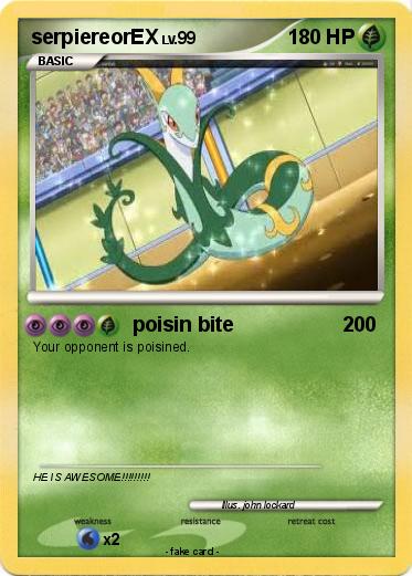 Pokemon serpiereorEX