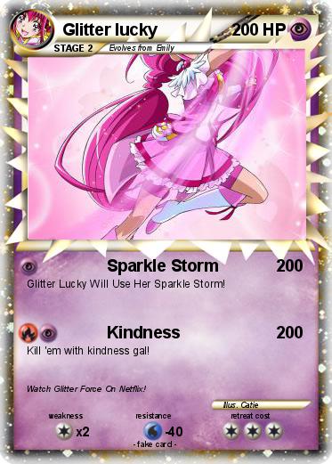 Pokemon Glitter lucky