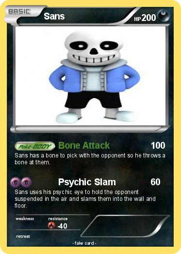 Pokemon Sans