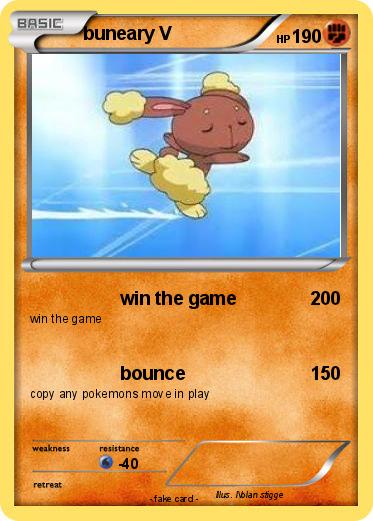 Pokemon buneary V