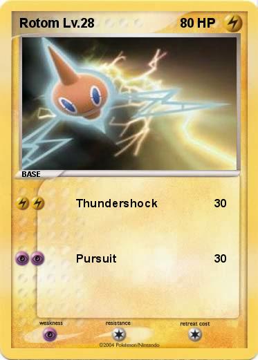 Pokemon Rotom Lv.28