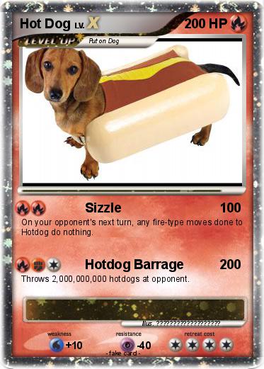 Pokemon Hot Dog