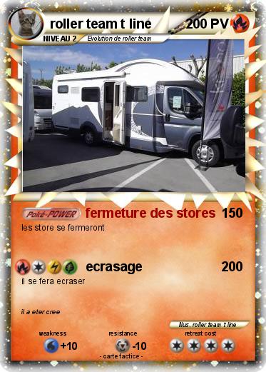 Pokemon roller team t line