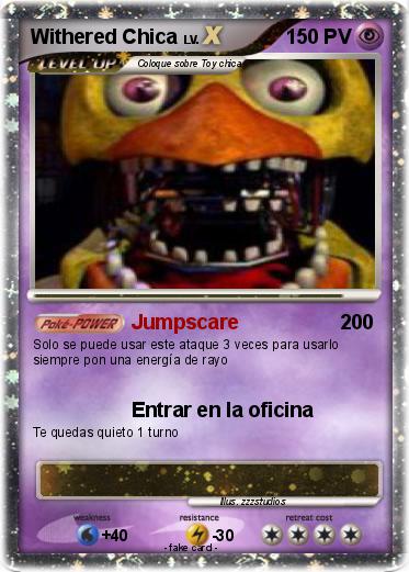 Pokemon Withered Chica