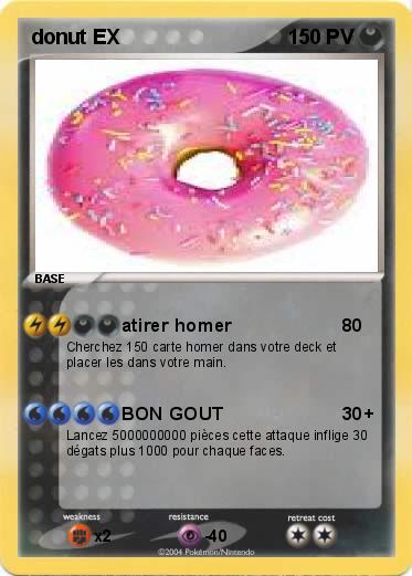 Pokemon donut EX