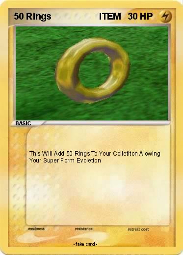 Pokemon 50 Rings                   ITEM                                                               ITEM