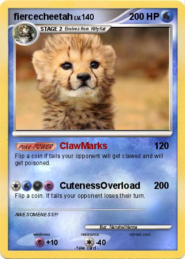 Pokemon fiercecheetah