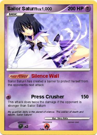 Pokemon Sailor Saturn
