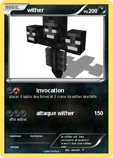 Pokemon wither