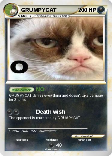 Pokemon GRUMPYCAT