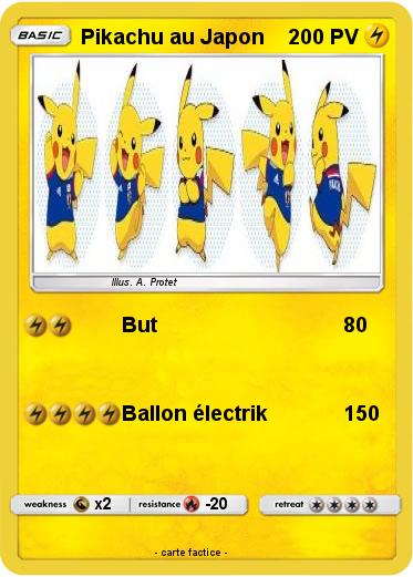 Pokemon Pikachu au Japon