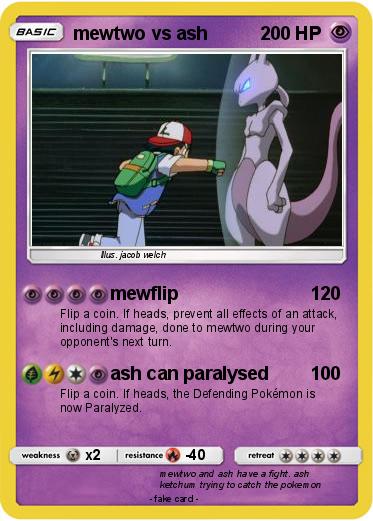 Pokemon mewtwo vs ash