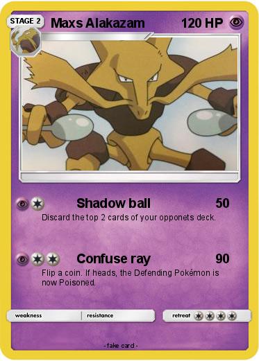 Pokemon Maxs Alakazam