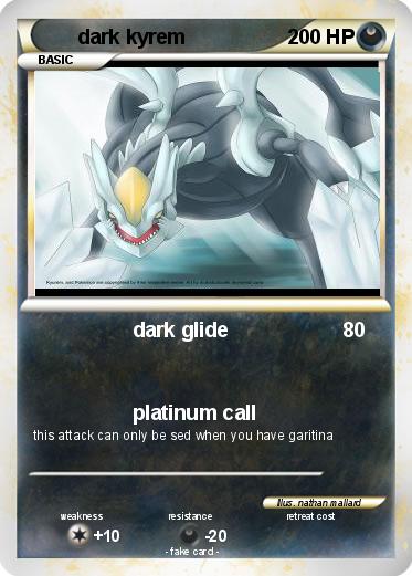 Pokemon dark kyrem