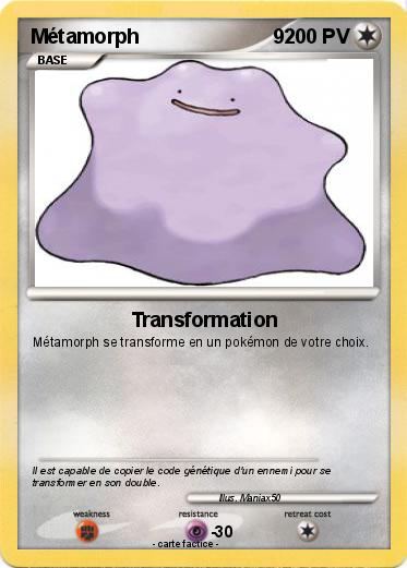 Pokemon Métamorph                        9