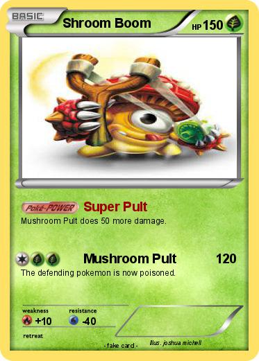 Pokemon Shroom Boom