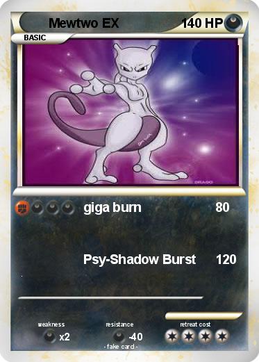 Pokemon Mewtwo EX