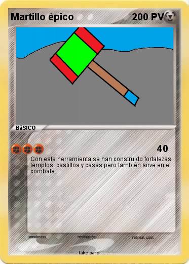 Pokemon Martillo épico