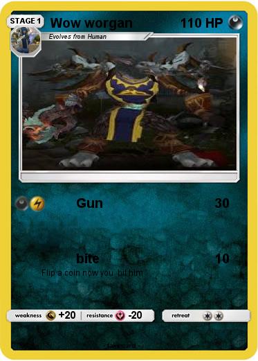 Pokemon Wow worgan