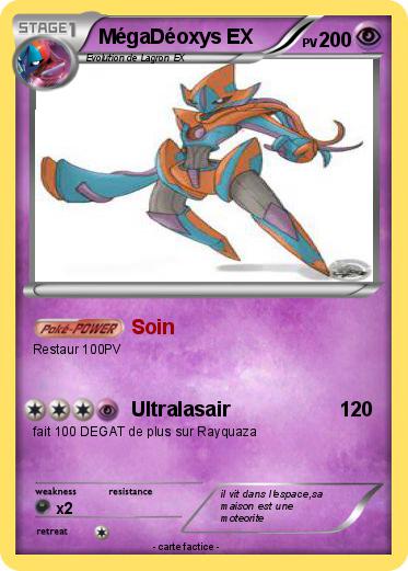 Pokemon MégaDéoxys EX