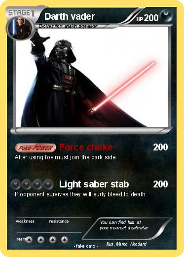 Pokemon Darth vader