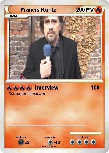 Pokemon Francis Kuntz