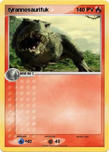 Pokemon tyrannosaurifuk