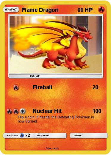 Pokemon Flame Dragon