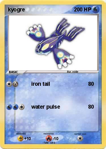 Pokemon kyogre