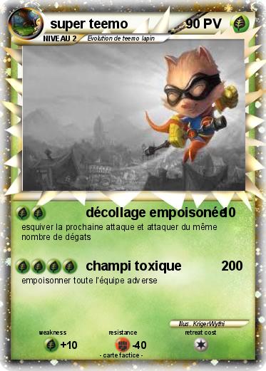 Pokemon super teemo