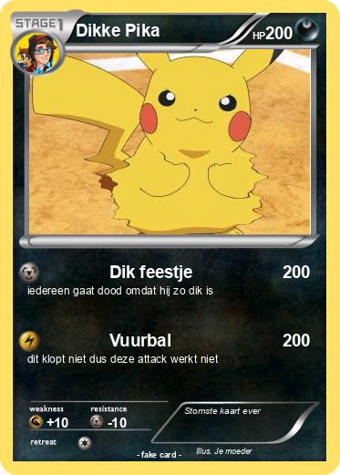 Pokemon Dikke Pika