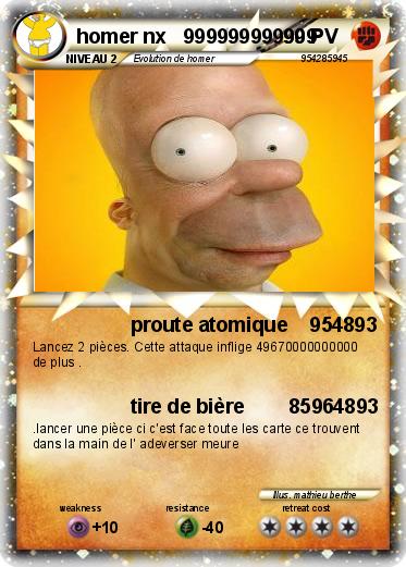 Pokemon homer nx   999999999999