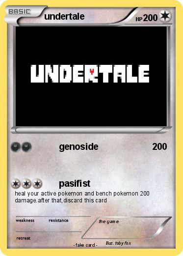 Pokemon undertale