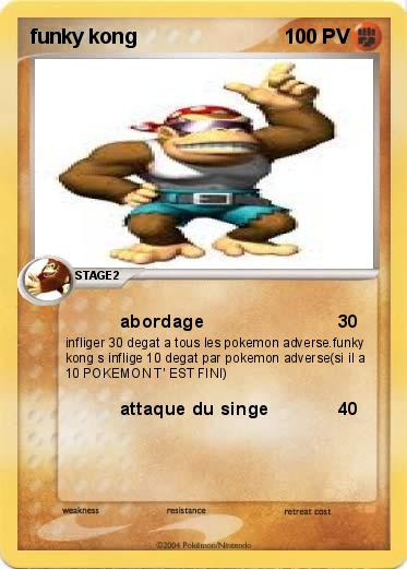 Pokemon funky kong