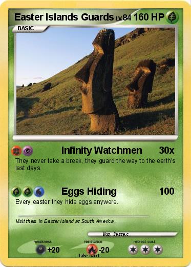 Pokemon Easter Islands Guards