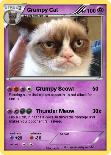 Pokemon Grumpy Cat