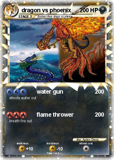 Pokemon dragon vs phoenix