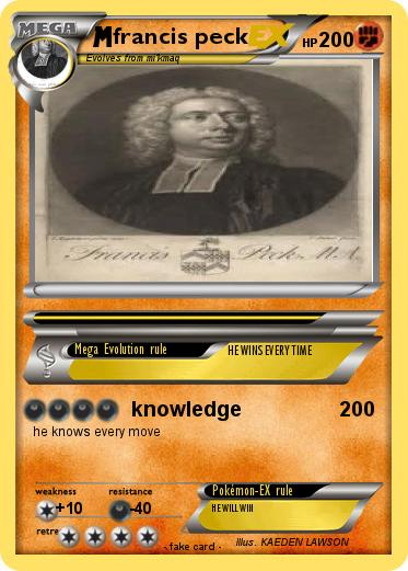Pokemon francis peck