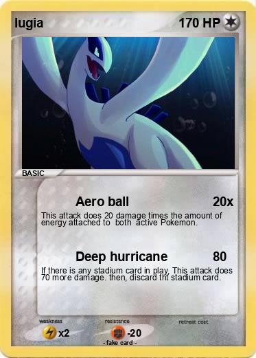 Pokemon lugia