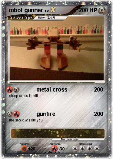 Pokemon robot gunner