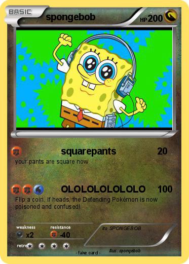 Pokemon spongebob