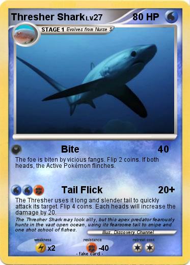 Pokemon Thresher Shark