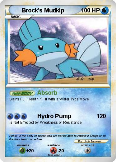Pokemon Brock's Mudkip