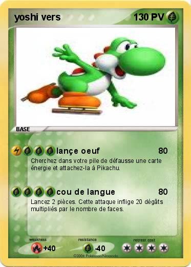 Pokemon yoshi vers