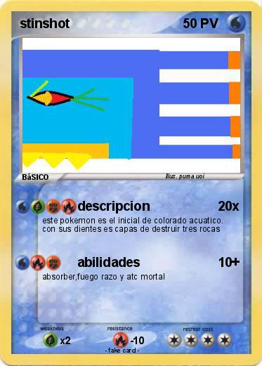 Pokemon stinshot