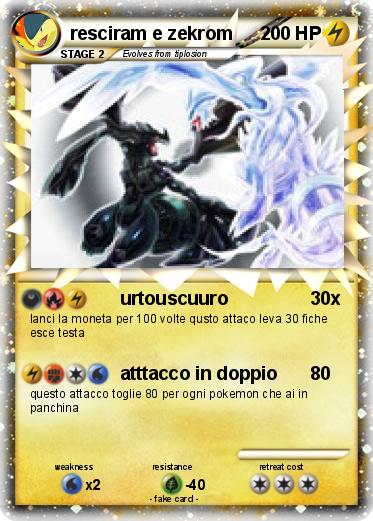 Pokemon resciram e zekrom