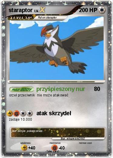 Pokemon staraptor