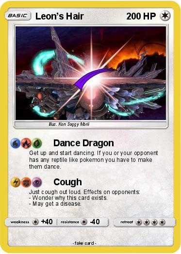Pokemon Leon’s Hair