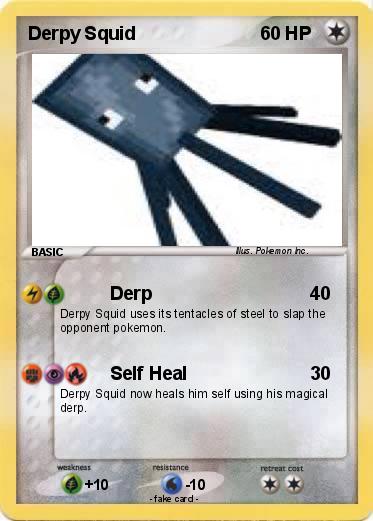 Pokemon Derpy Squid